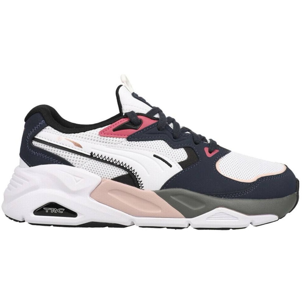 NWT Puma TRC Mira Block Athletic Shoes Navy Blue / Pink Womens Sneakers - Picture 13 of 13